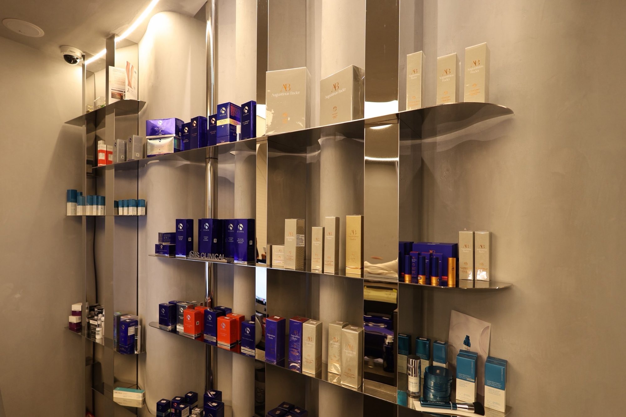 Another view of Curved Retail Wall