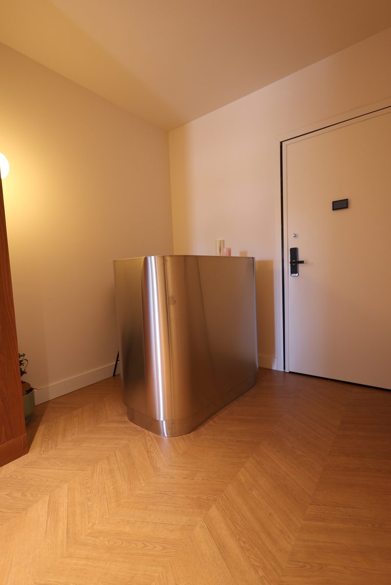 Another view of Folded Reception Desk
